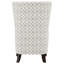 Fauteuil d'appoint rembourré à oreilles