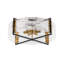 Cloud Glass Semi Flush Mount 