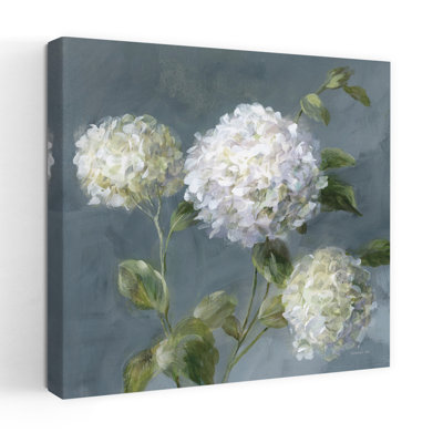 Simplicité estivale contemporaine avec art floral bleu