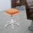Adjustable Height Square Rolling Stool Chair With Wheels-486638602