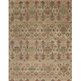 Vogue Hand Knotted Wool Area Rug