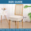 Housses de siège imperméables pour chaises de salle à manger, ensemble de 4, housses de siège de chaise lavables et amovibles en jacquard extensible-125671333-125671335