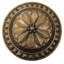 Retenue de rideau Cleek Medallion-298501201