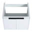 Ensemble de meuble-lavabo simple 23,89 po avec plateau en céramique Quavon