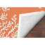 Handmade Tufted Coral Rug-2056176066
