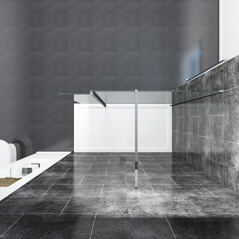 Chay Rectangular Shower Enclosure, 1850mm H x 1500mm W x 800mm D