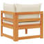 Chaise de patio avec coussins Bimla