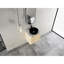 Meuble-lavabo de 24 po avec lavabo d'art en céramique, 1 porte à fermeture en douceur, Scratch et contreplaqué - Facile à nettoyer et à entretenir