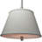 Dumas 1 - Light Gray Bell Pendant