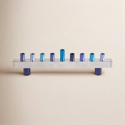 Silver Menorah