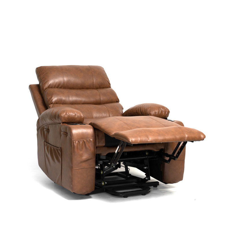Fauteuil inclinable électrique électrique en cuir Pu