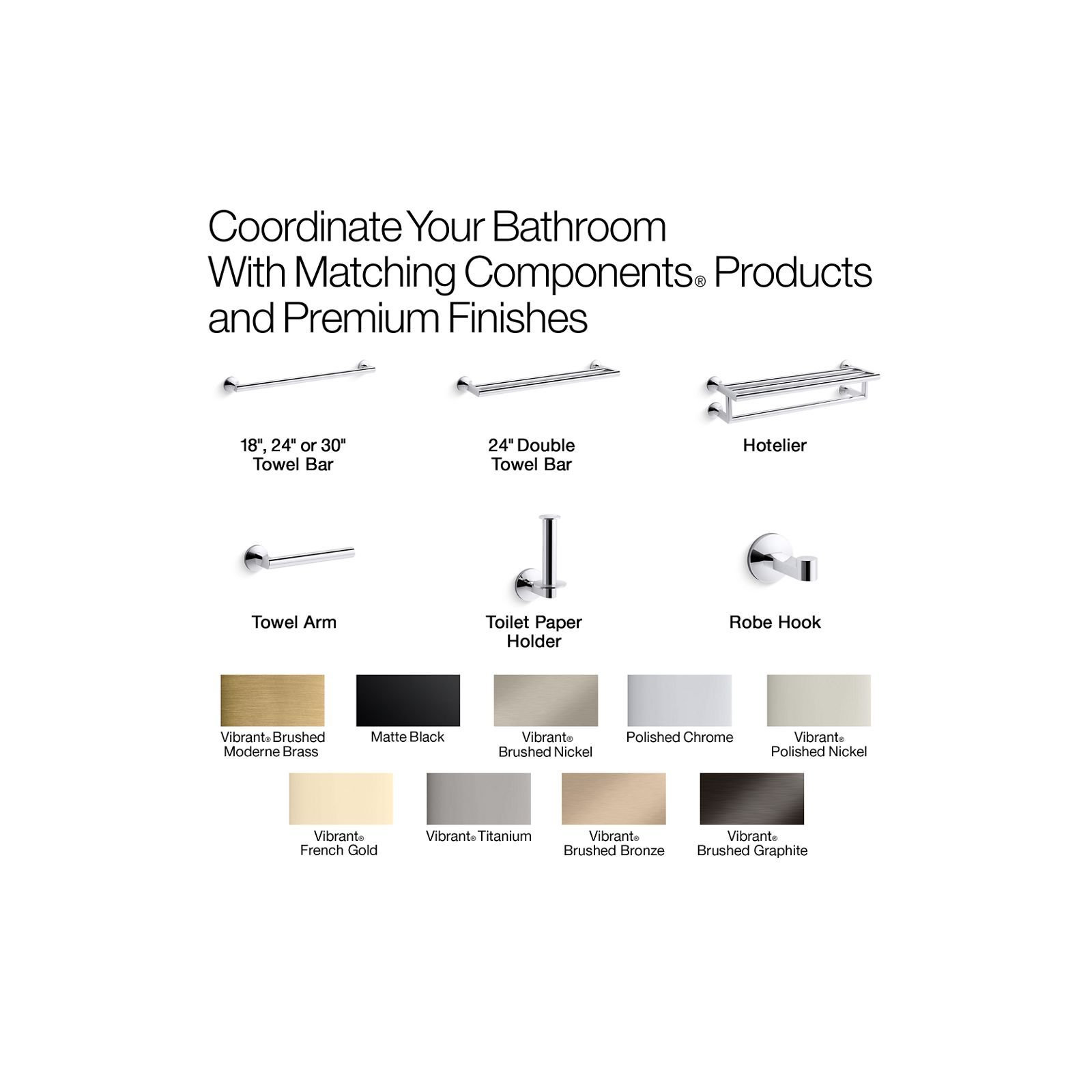 Components Pivoting Toilet Tissue Holder, Bronze