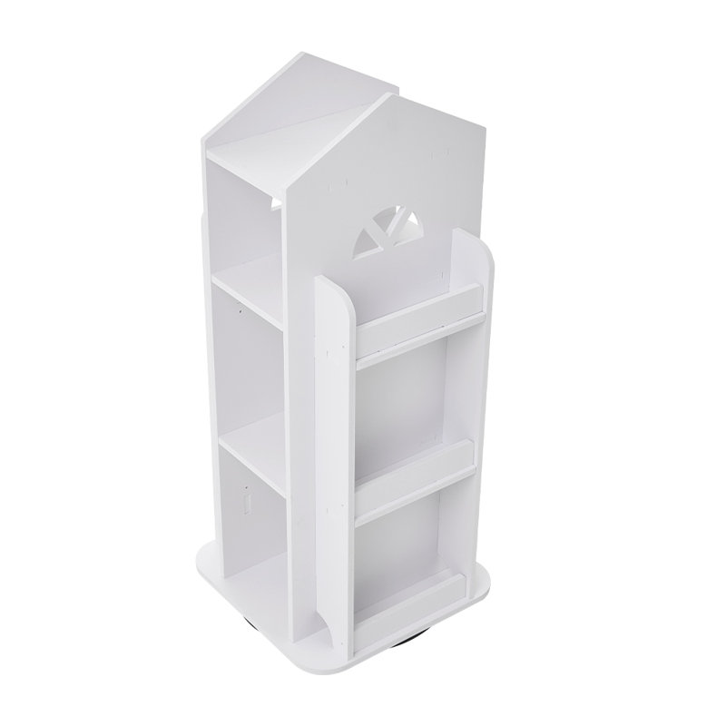 72cm H x 31cm W Floating Shelf Bookcase, White