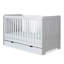 Pembrey Cot Bed, Under Drawer and Fibre Mattress  - Ash Grey-101462975