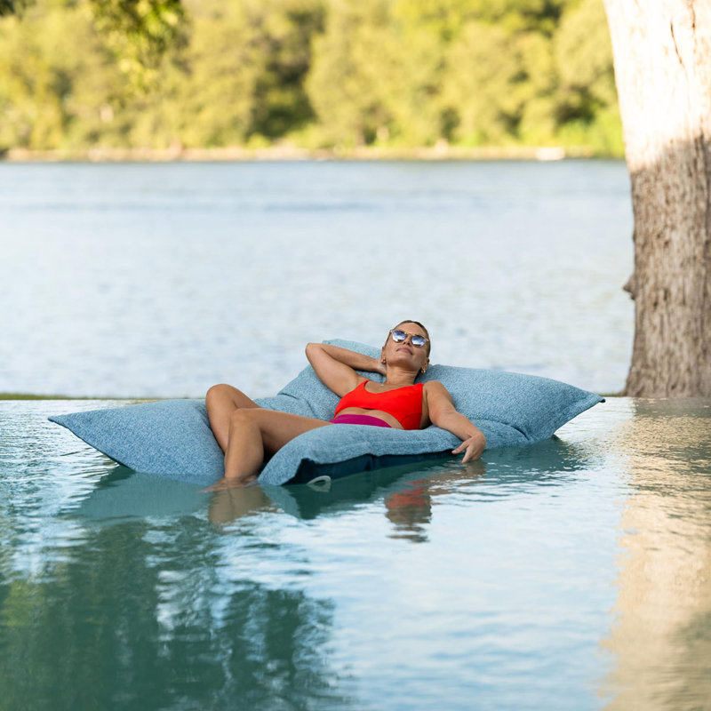 Ledge Lounger Laze Pillow In Pool Float, Aquatic Freckles