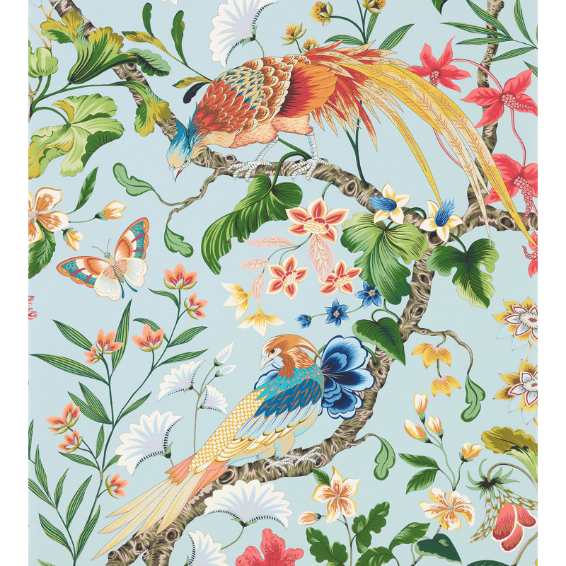 BOTANY BAY - WALLCOVERING, Sky Multi