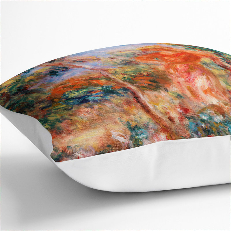 Square Cushion, White, 55cm H x 55cm W x 20cm D