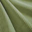Coussin en velours côtelé vert-63890109