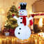 Décoration de Noël bonhomme de neige illuminée