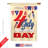 Double Sided Polyester Independence Day Garden Flag-18886468
