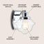  Tecumseh Iron/Glass schoolhouse LED Vanity Light-2002513094