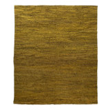 Yellow Flatweave Wool Rug - 8'8" x 10'2"