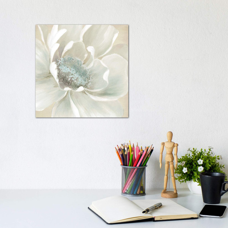 Winter Blooms I by Carol Robinson - Painting on Canvas, 45.72 cm H x 45.72 cm W x 1.91 cm D, No Frame