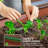 Galvanized Raised Garden Bed Kit, Metal Planter Box with Safety Edging, 76.75" x 24.5" x 11.75", Cream-143258493-196025443
