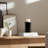 Wood Accordion Candle Holder, Black Finish, Decorative Candle Holder-1680508790