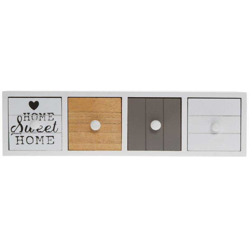 Cocoa West 40cm W 4 - Drawer Chest of Drawers