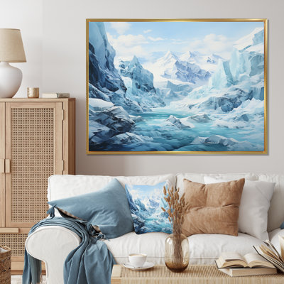 Banessa " Antartica Frozen Expedition Abstract "