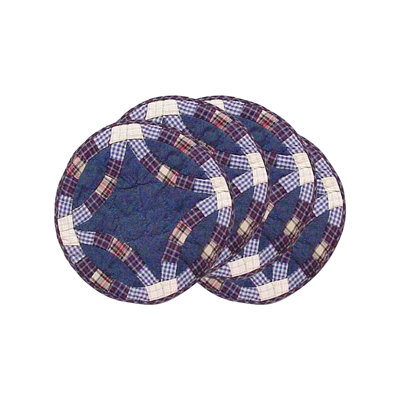 Napperon bleu