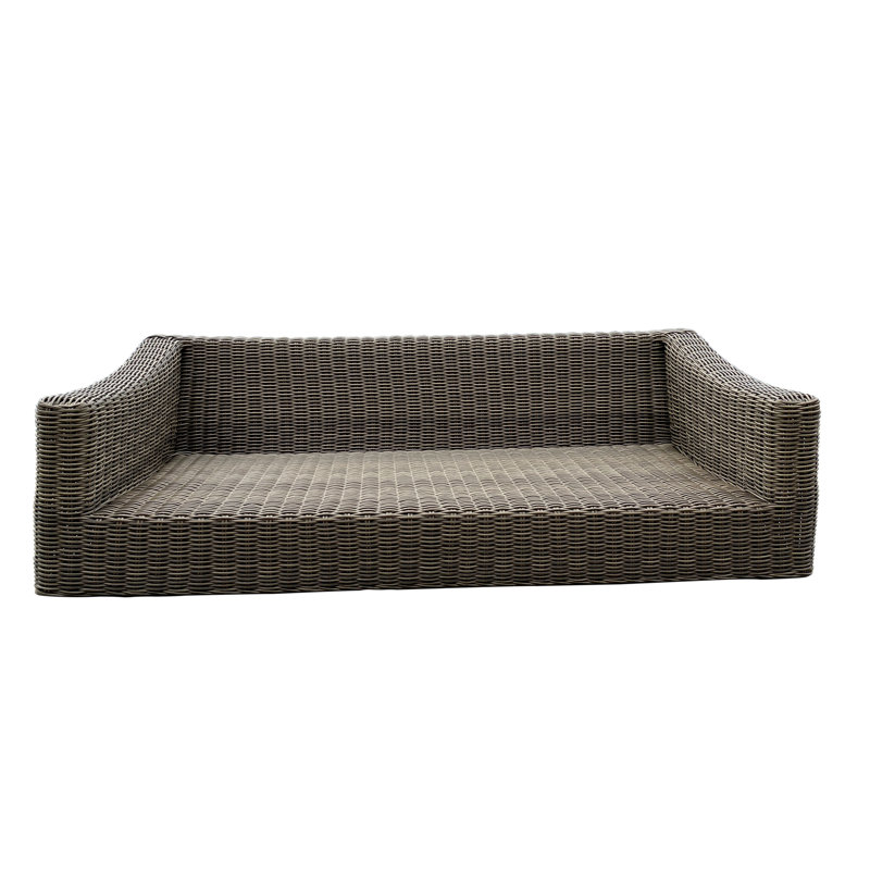 Damyanti 92" Patio Sofa, Blue