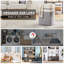 Modern Gray Cotton Laundry Hamper