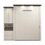 Lit escamotable avec armoire de rangement 91 W Arlex