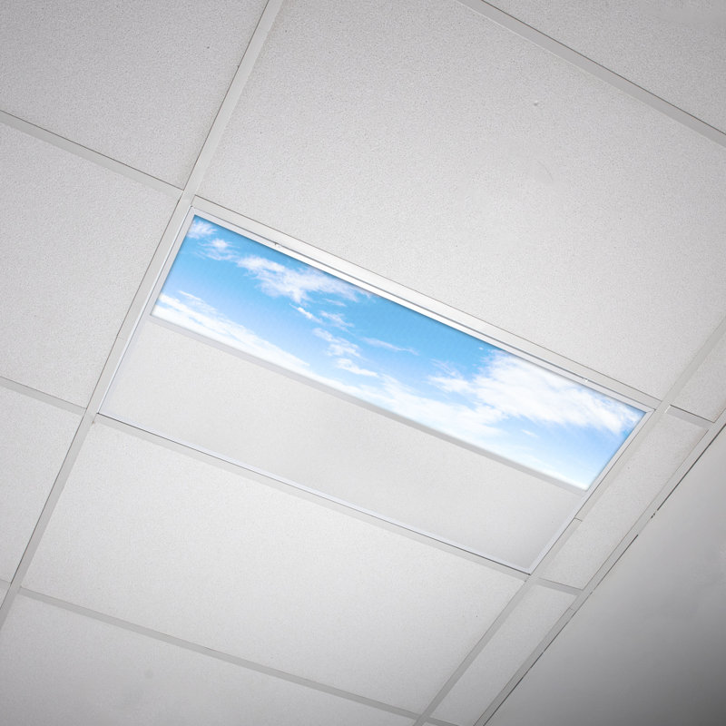 Cloud Rectangle Fixture Component Ceiling Light