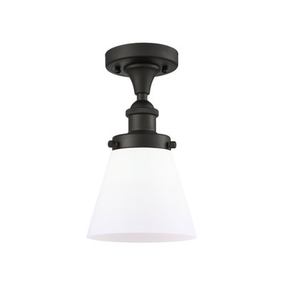 Plafonnier semi-encastré 1 lumière Wilmoth