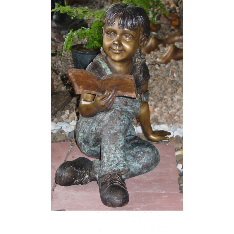 Trumansburg People Metal Garden Statue
