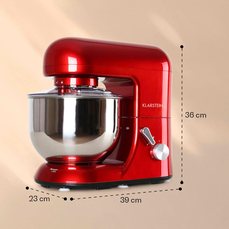 Klarstein 6 Speed 5.2L Stand Mixer