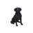 Noble Labrador Sitting Statue-1482216883