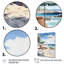 «Beach Chairs Scenery I», reproduction sur toile-1001313276-1001313279