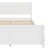 Wood Platform Bed With Headboard-1369864144
