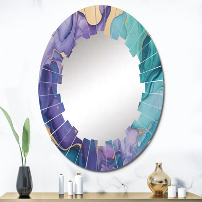 Druminagh - Miroir mural moderne ovale
