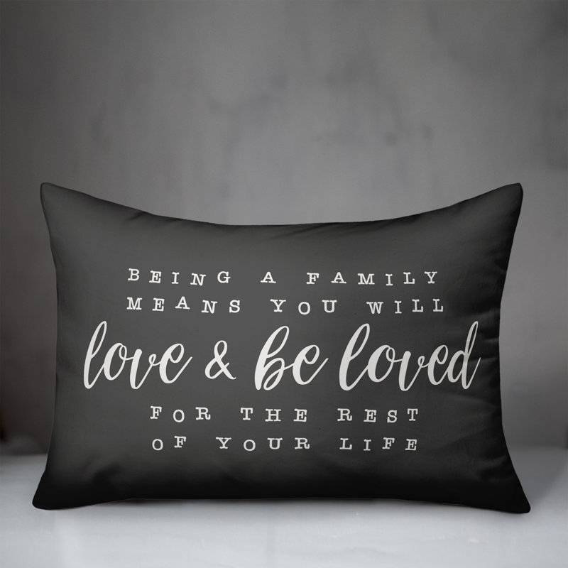 Coussin intérieur / extérieur Love And Be Loved