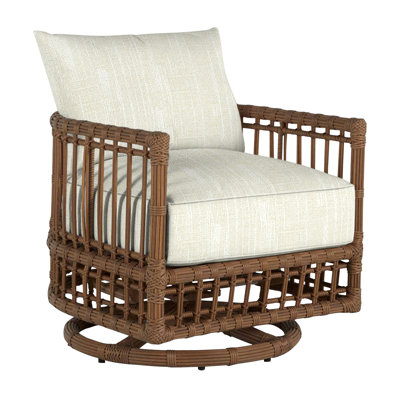Newport Swivel Patio Chair with Cushions