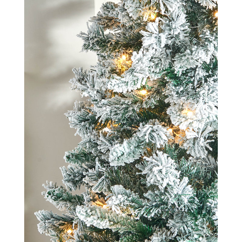 7' H Lighted Artificial Christmas Tree