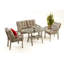 Divona Rectangular 5 - Person Dining Set