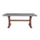Fleur Rectangular 6 - Person 74'' Long Dining Set with Cushions