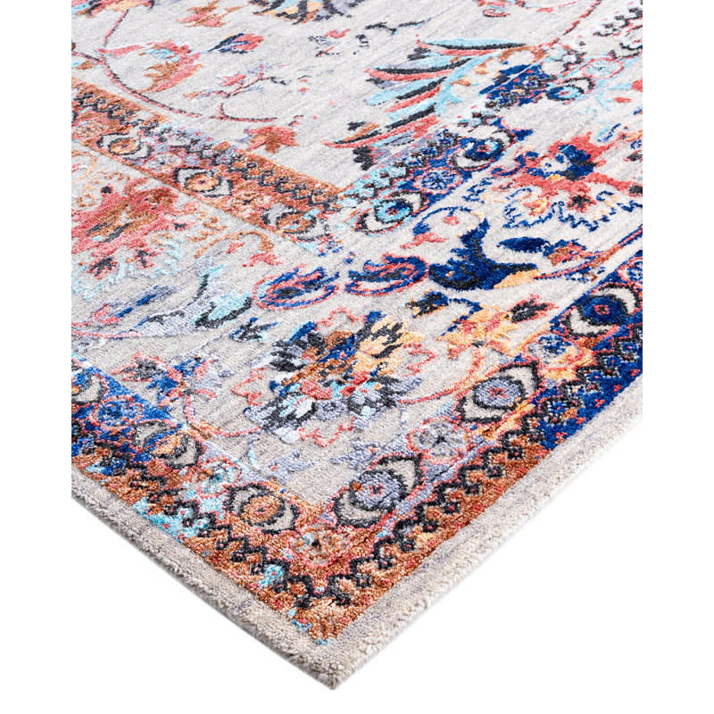 Overdyed One-of-a-Kind 8' 0" x 10' 4" Hand Knotted Area Rug