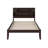 Lampley Solid Wood Platform Bed with Bookcase & Built-in Charging Station-407687487-407687472
